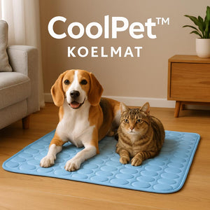 Verkoelende mat voor hond en kat – helpt tegen oververhitting tijdens de zomer.